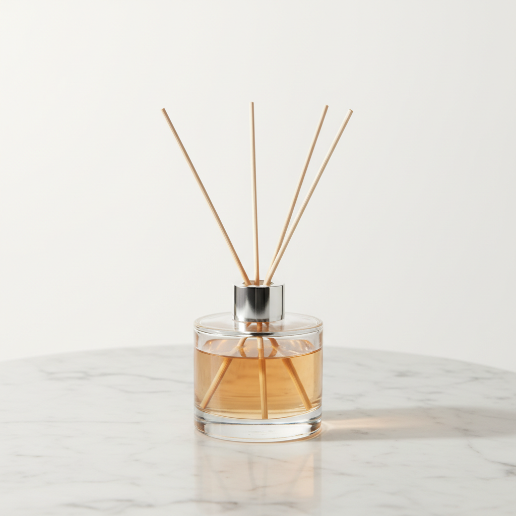 Luxury Reed Diffuser on marble surface