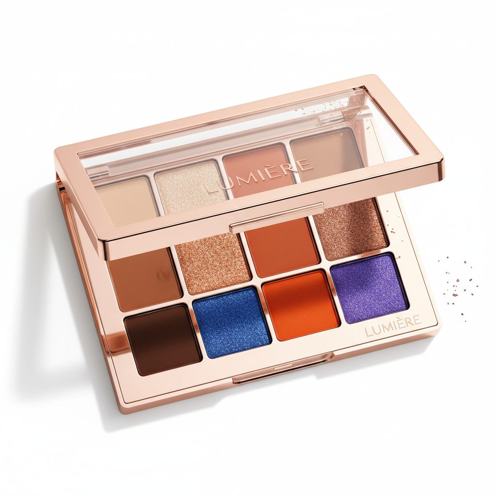 8-Shade Matte & Shimmer Eye Shadow Palette