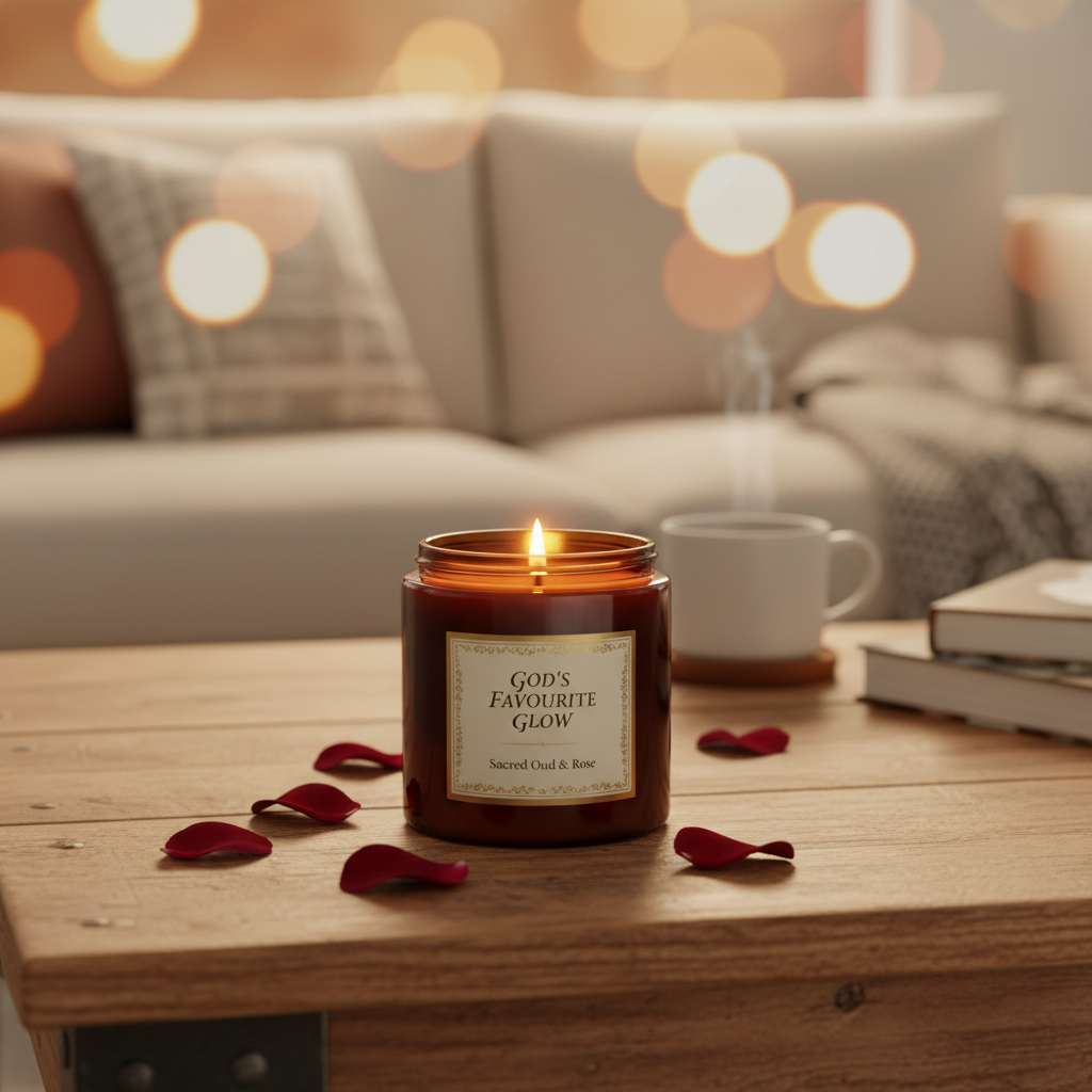 God's Favourite Glow — Sacred Oud & Rose lifestyle