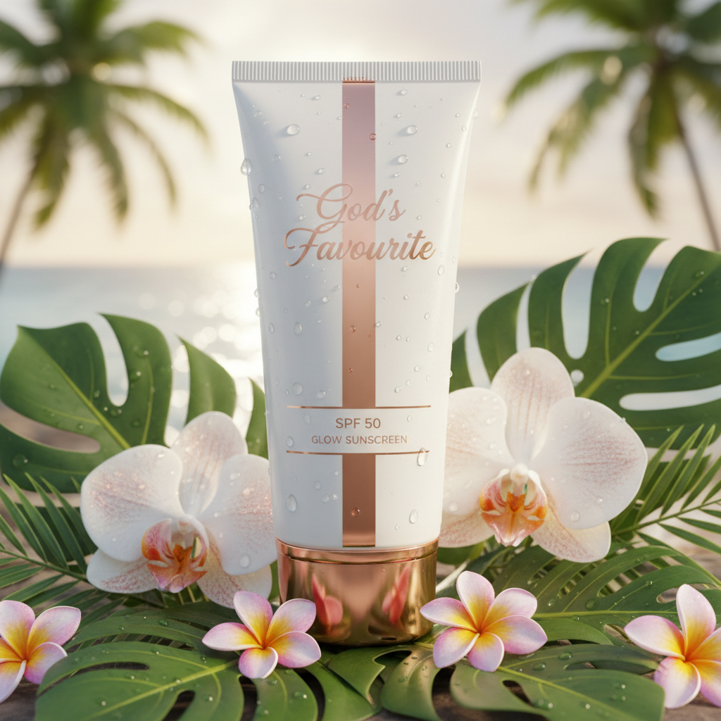 SPF 50 Glow Sunscreen - Product Shot